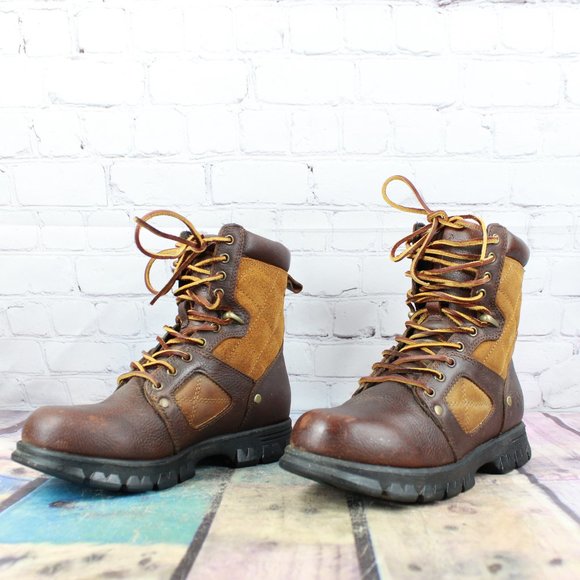 POLO RALPH LAUREN Dennison Work Safety Boots 7 D - Picture 2 of 9